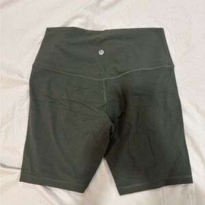 lululemon athletica High-Rise Bike Shorts - Olive